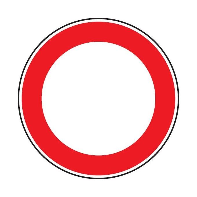 foto del prodotto 3g cartello stradale divieto di transito