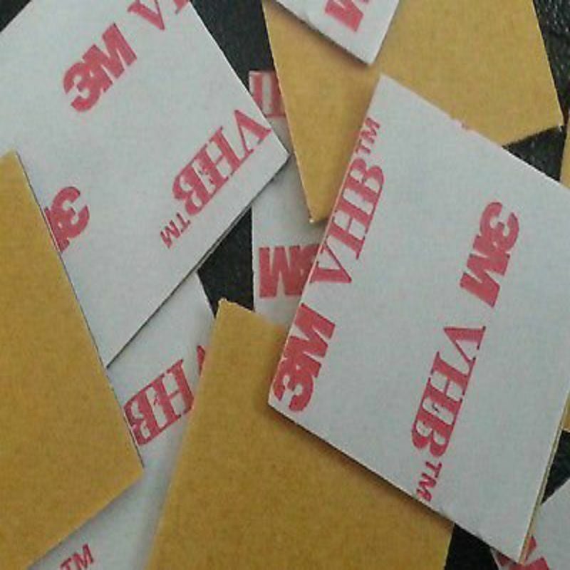 foto del prodotto 3m 100 pezzi di biadesivo vhb a schiuma acrilica 4920 25mm x 25mm
