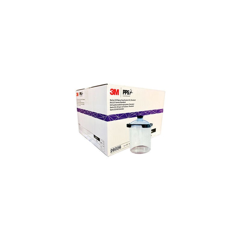 foto del prodotto 3m 26026 kit tazze monouso pps 2.0 650 ml