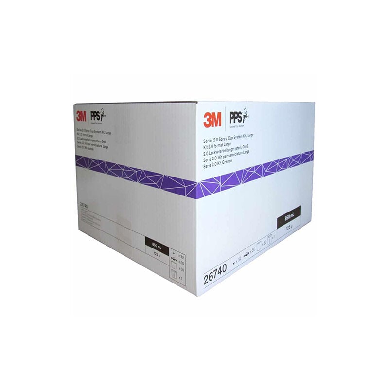 foto del prodotto 3m 26740 kit verniciatura monouso pps grande 850 ml 125micron