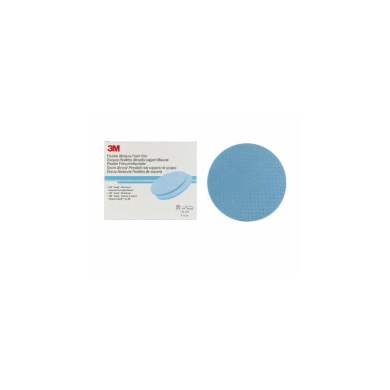 foto del prodotto 3m 33539 dischi hookit con supporto in spugna p600 pezzi 20