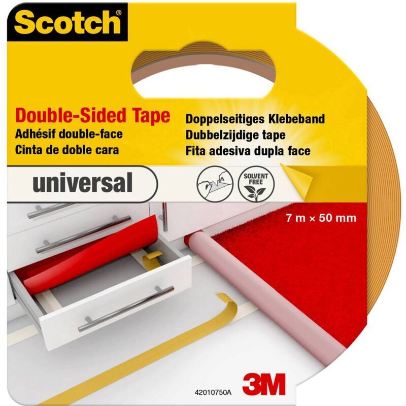 foto del prodotto 3m 42012050 nastro adesivo scotch marrone chiaro l x l 20 m x 50 mm 1 pz.
