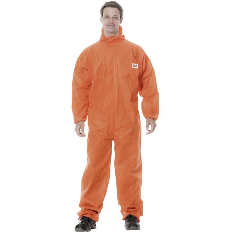 foto del prodotto 3m 4515o2xl tuta protettiva monouso tipo 5 6 4515 taglia xxl arancione