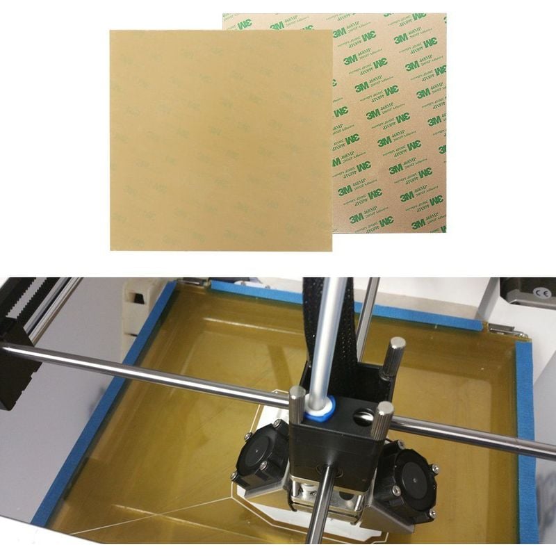 foto del prodotto 3m 468mp foglio trasferimento pei termico per stampanti in 3d misura 20x23cm larghezza 200mm x 230mm 20cm x 23cm 