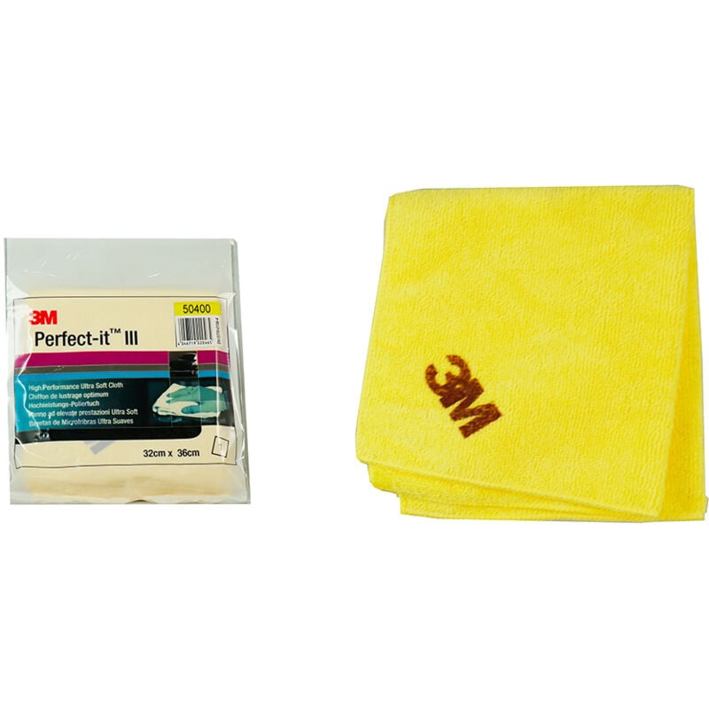 foto del prodotto 3m 50400 panno ultrasoft in microfibra giallo