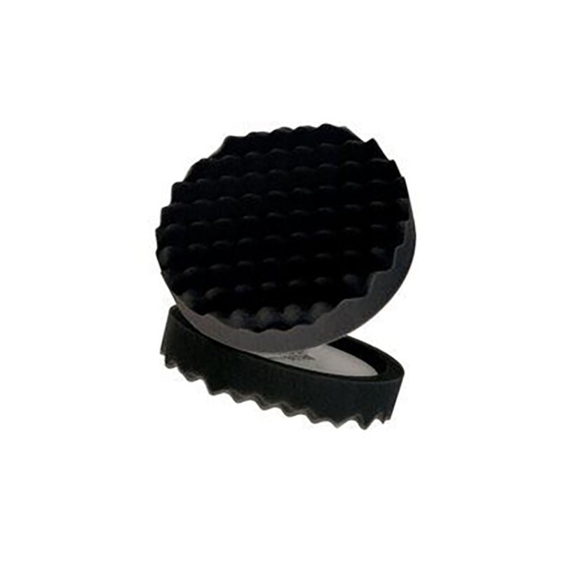 foto del prodotto 3m 5738 spugna ondulata nera per polish diametro 203 mm