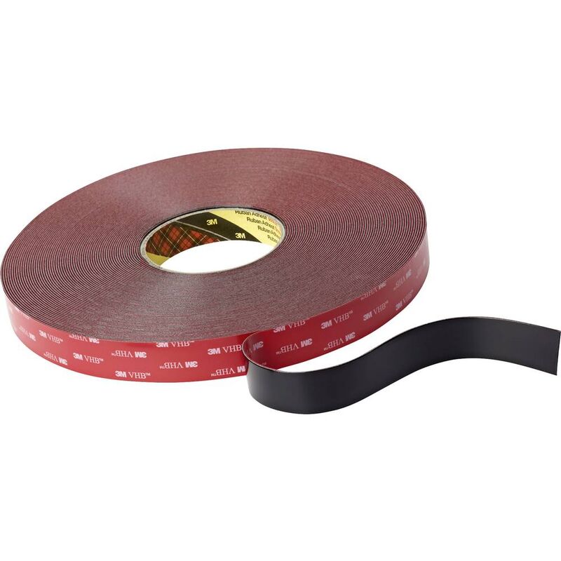 foto del prodotto 3m 5925f 1933 nastro biadesivo nero l x l 33 m x 19 mm 1 pz.