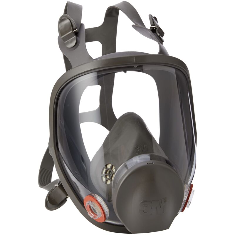 foto del prodotto 3m 6800m maschera a pieno facciale, riutilizzabile, misura media, grigio