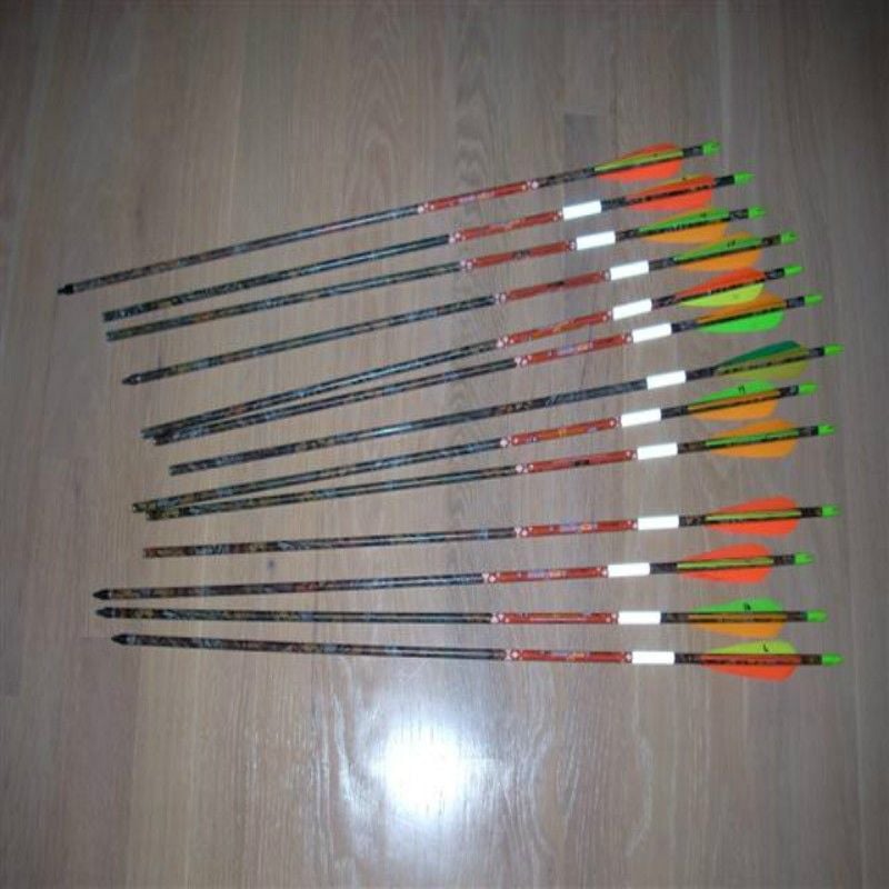 foto del prodotto 3m adesivi rifrangenti riflettenti per frecce da arco o balestra colore nero
