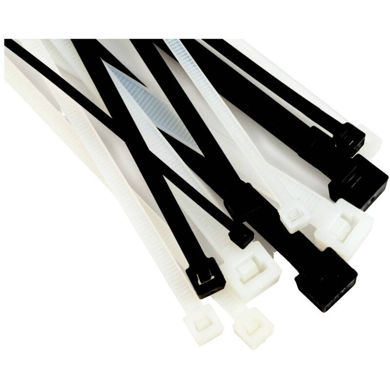 foto del prodotto 3m fs200c c fascetta per cavi 200 mm 4.80 mm trasparente 100 pz.