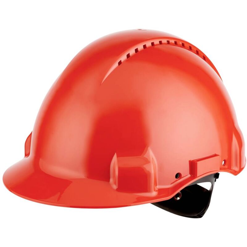 foto del prodotto 3m g3000nuv rd g30nur casco di protezione rosso