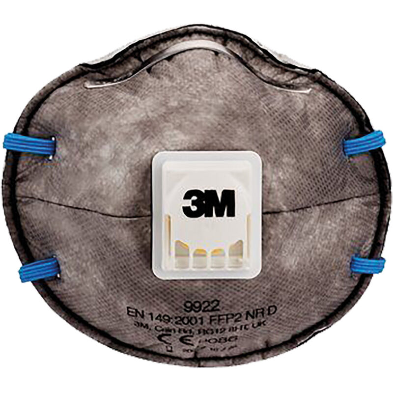 foto del prodotto 3m maschera respiratoria serie 9000 con valvola 9922 ff p2