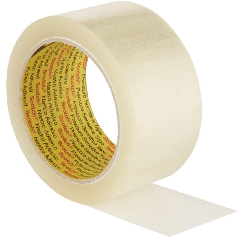 foto del prodotto 3m nastro con adesivo acrilico 309, 50 mm x 66 m, 6 pezzi, trasparente