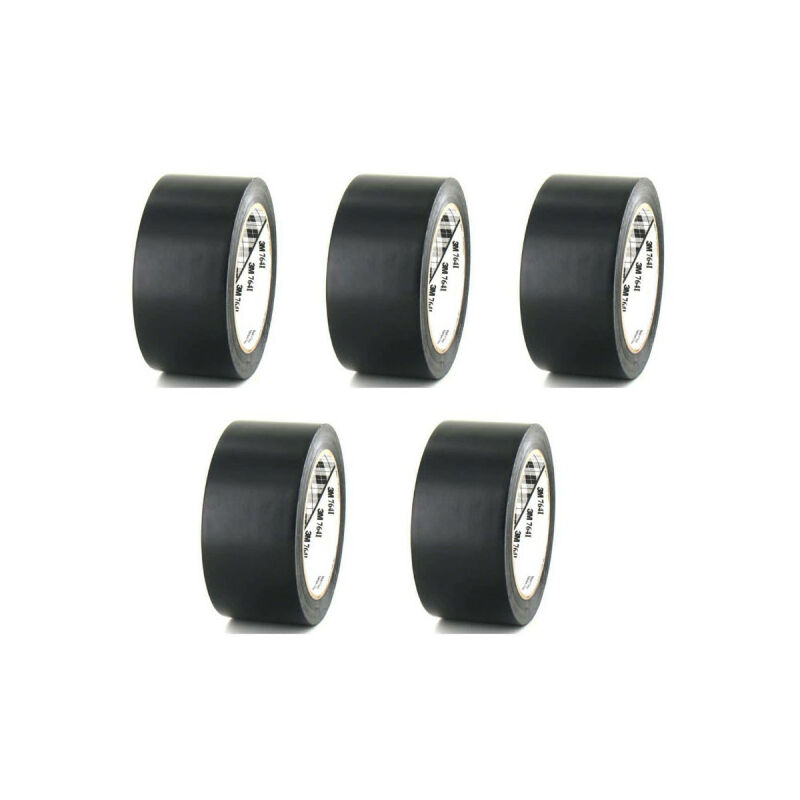 foto del prodotto 3m nastro isolante 764 50 millimetri nero x 5