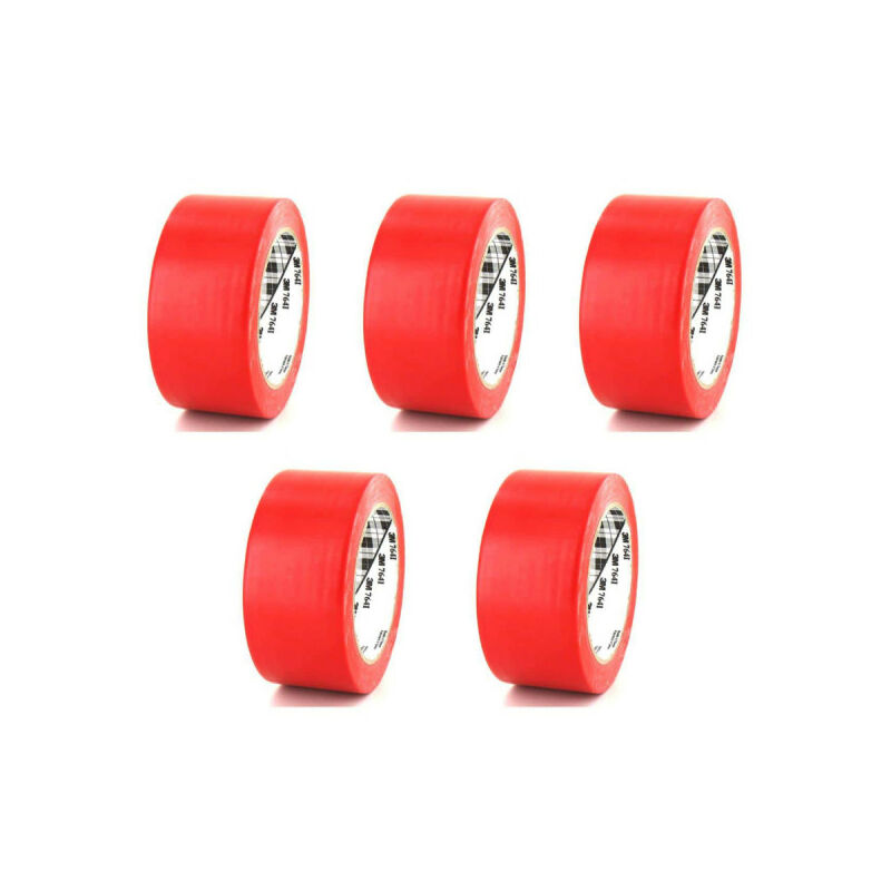 foto del prodotto 3m nastro isolante 764 red 50mm x 5