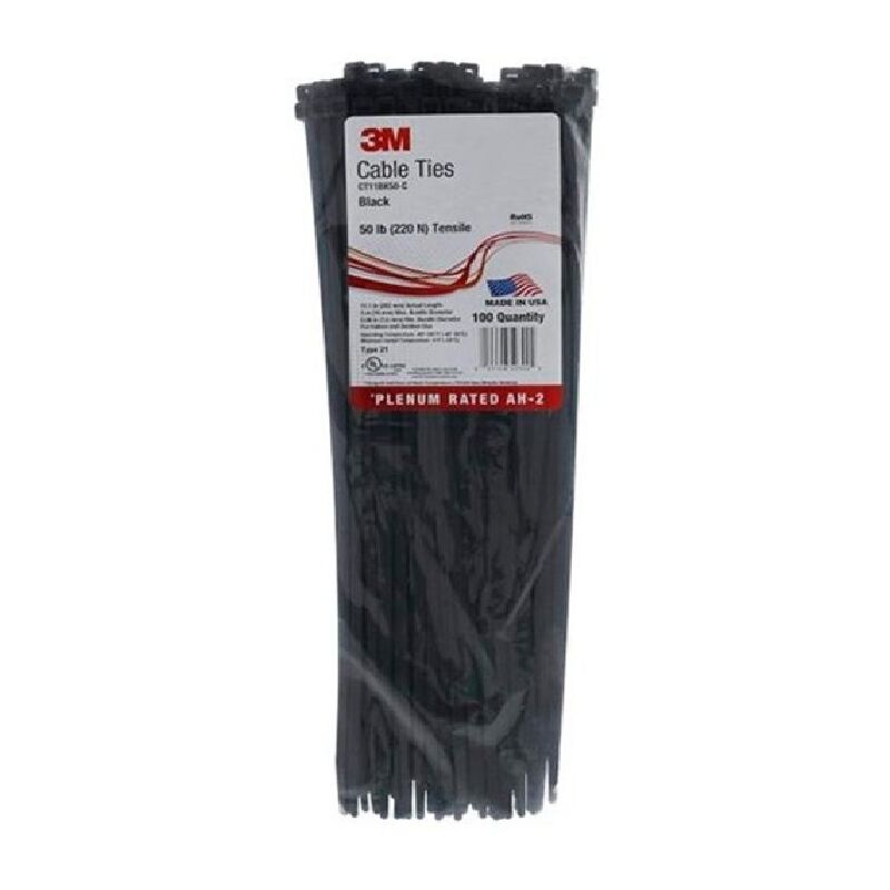 foto del prodotto 3m pack fascette per esterni scotchflex fs 280 bwc c c 3,5mm x 280 mm 100 un 7000035294 cc nero