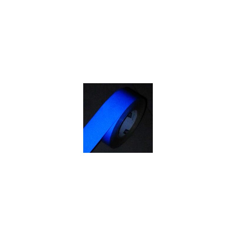 foto del prodotto 3m pellicola adesiva riflettente scotchlite marchio serie 580 colore blu larghezza 100mm 10cm , lunghezza 1 metro