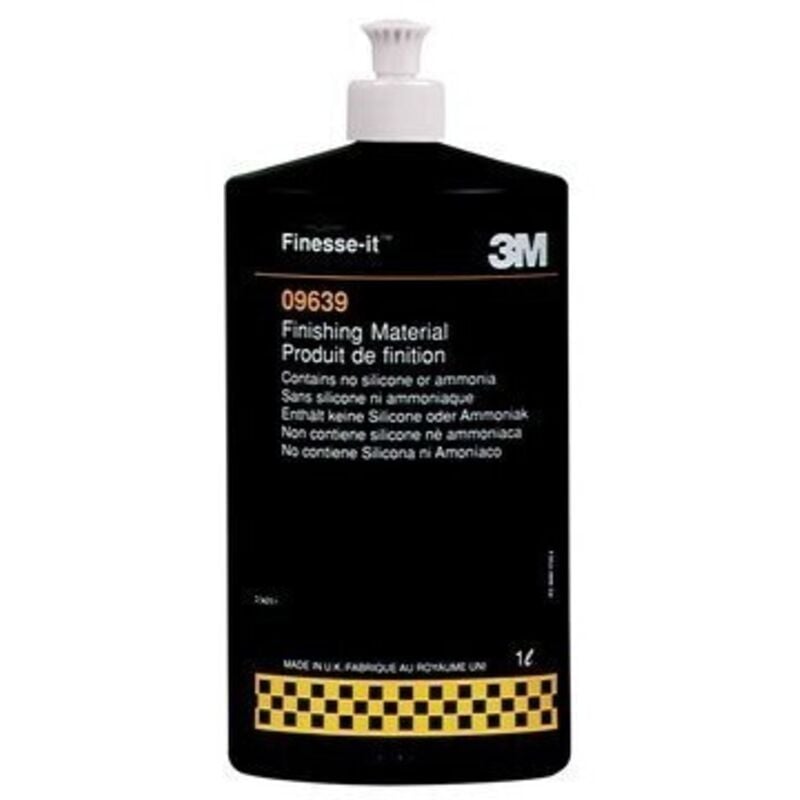 foto del prodotto 3m polish abrasivo finesse it carrozzeria lucidatura auto pasta abrasiva 1 litro lt