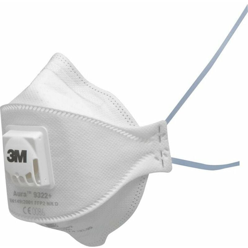 foto del prodotto 3m polveri fini maschera aura 9322 generation 3 ffp2 por 10 