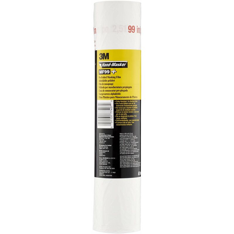 foto del prodotto 3m pro mf99 masking film mf 99, trasparente, 2,51m x 27,4m