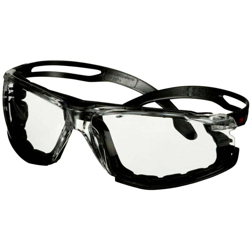 foto del prodotto 3m securefit sf501sgaf blk fm occhiali di protezione antiappannante nero