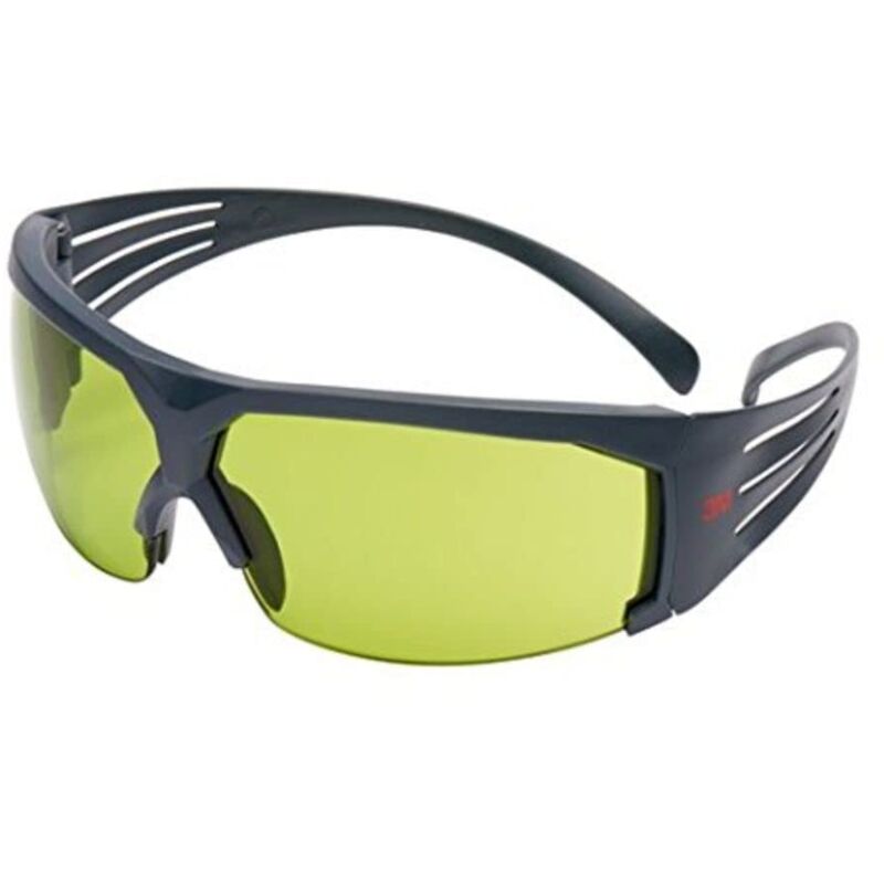 foto del prodotto 3m securefit sf617as eu occhiali di protezione, montatura grigia, antigraffio, lenti da saldatura con gradazione 1.7 ir.