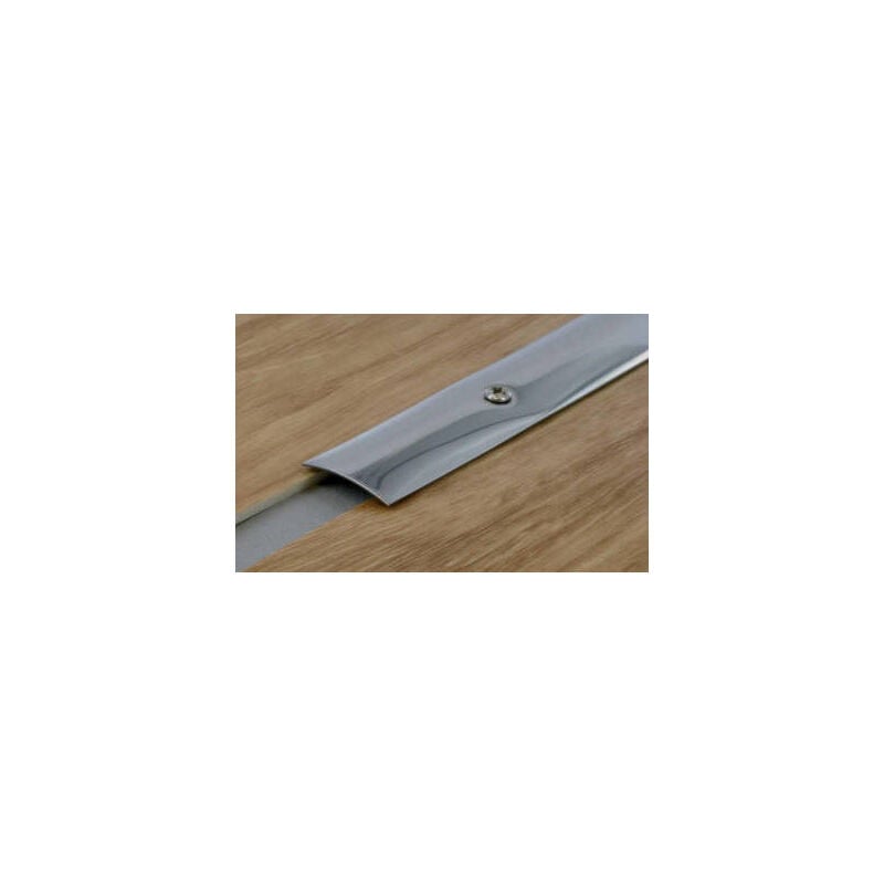 foto del prodotto 3m soglia a vite piatta 45 mm in acciaio inox lucido 0,93 m bricolage 70.33.02