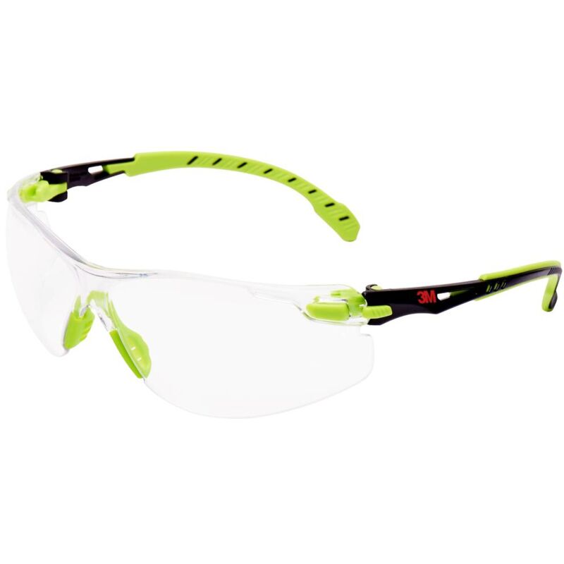 foto del prodotto 3m solus s1201sgaf occhiali di protezione antiappannante verde, nero en 166 din 166
