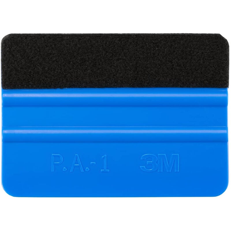 foto del prodotto 3m spatola blu per car wrapping pa 1 carbonio 3d 4d con feltro