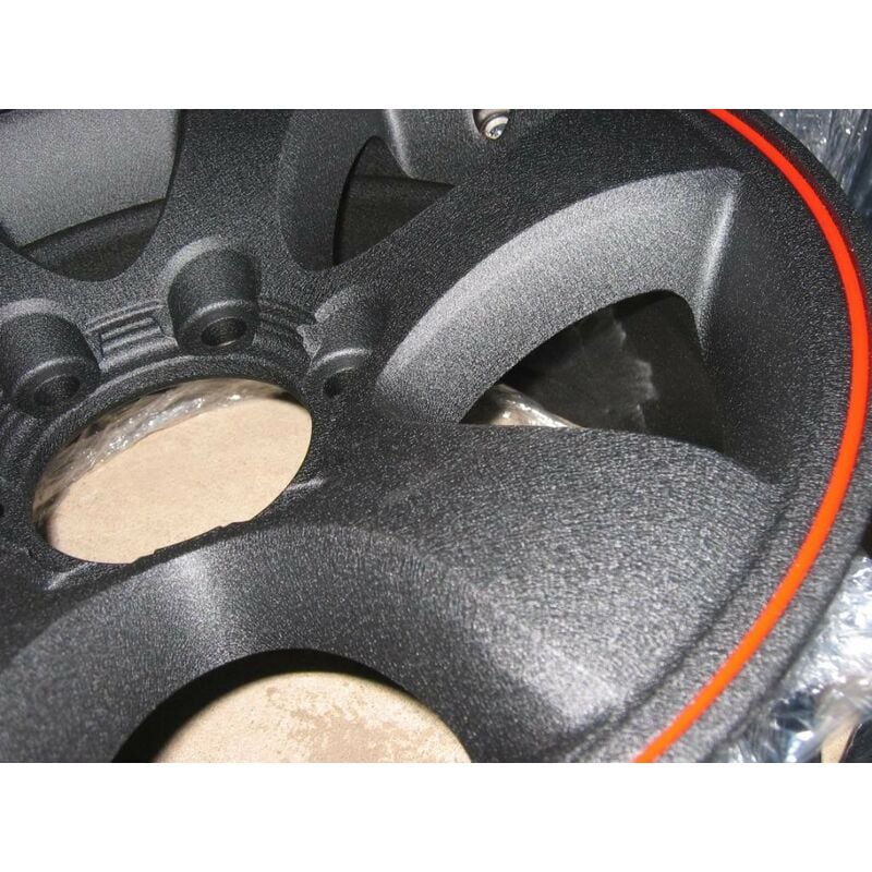 foto del prodotto 3m strisce adesive riflettenti per cerchi auto materiale colore arancione