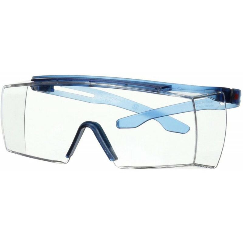 foto del prodotto 3m surluts securefit 3700 blue frame blacks trasparent glasses