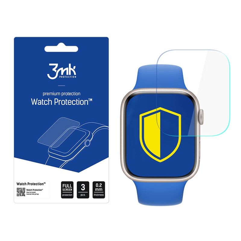 foto del prodotto 3mk watch protection arc schutzfolie f r apple watch 7 45mm 3 st ck 