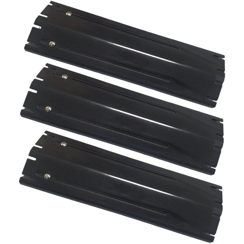 foto del prodotto 3pz diffusore di calore per barbecue a gas ricambio regolabile inox ceramicato