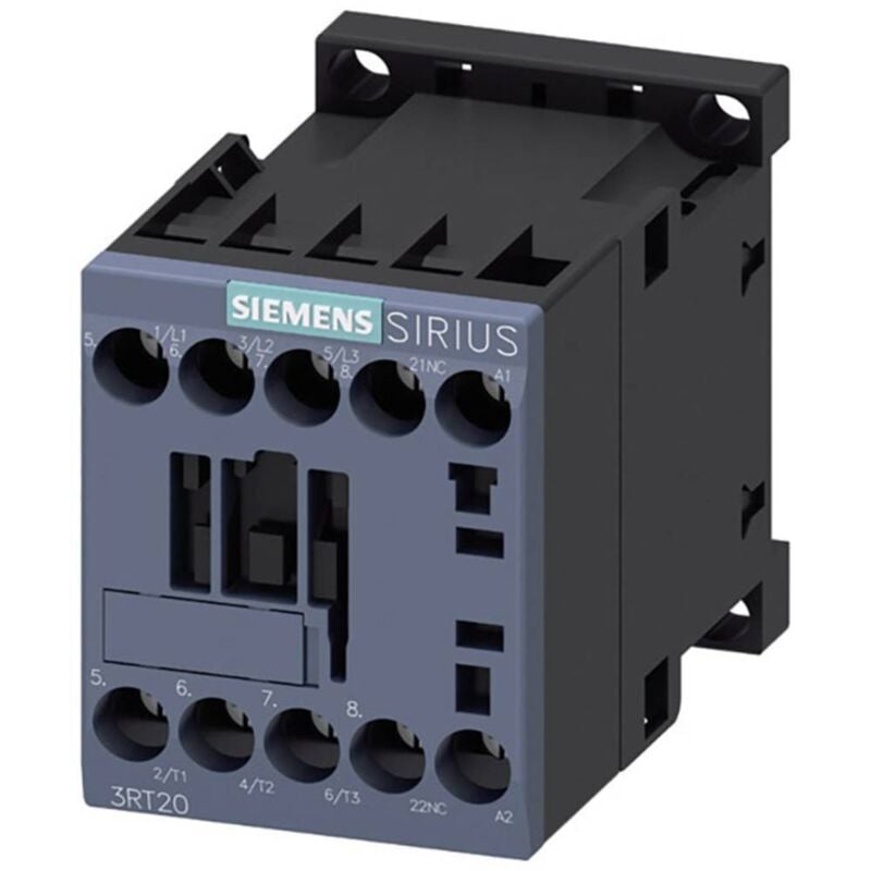 foto del prodotto 3rt2016-1ap02 contattore 3 na 4 kw 230 v/ac 9 a con contatto ausiliario 1 pz. - siemens