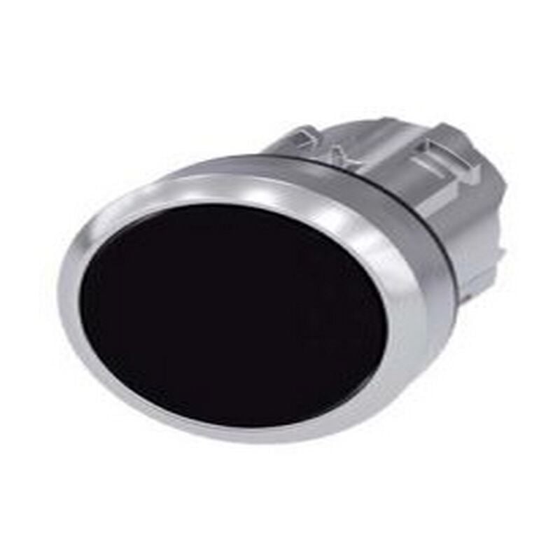immagine 0 del prodotto 3su10500ab100aa0 3su1050 0ab10 0aa0 pulsante anello frontale in metallo, lucido, piatto nero 1 pz. siemens