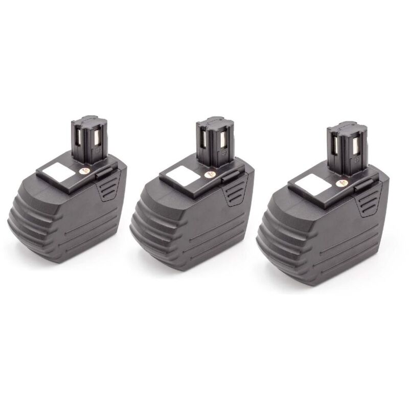 foto del prodotto 3x batteria compatibile con hilti sfl 12 15, sf 151 a, sfh 151 a, sf 150 a utensile elettrico 1500 mah, nimh, 15,6 v vhbw