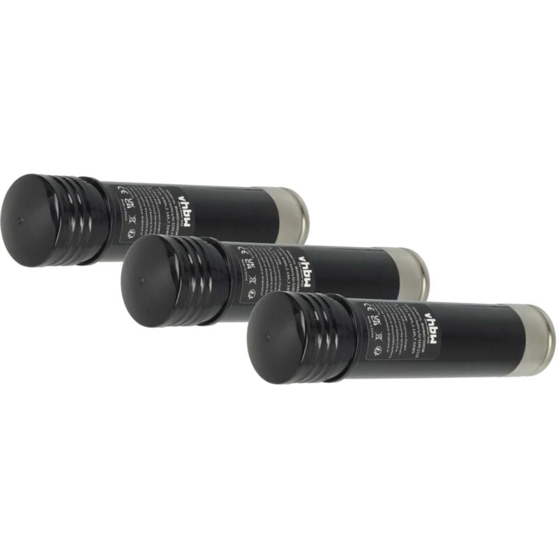 foto del prodotto 3x batteria sostituisce black decker 151995 02, 383900 004, 388183 00 per attrezzi da lavoro 2100 mah, nimh, 3,6 v vhbw