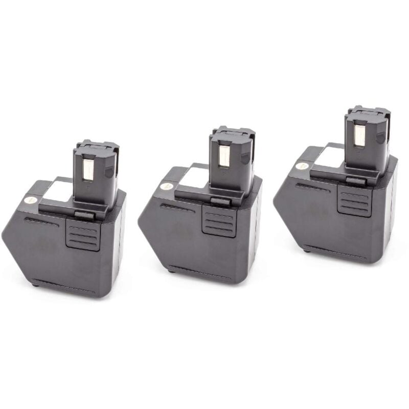 foto del prodotto 3x batteria sostituisce hilti sbp12, sfb105, sfb121, sfb125, 00315082 per attrezzi da lavoro 1500 mah, nimh, 12 v vhbw
