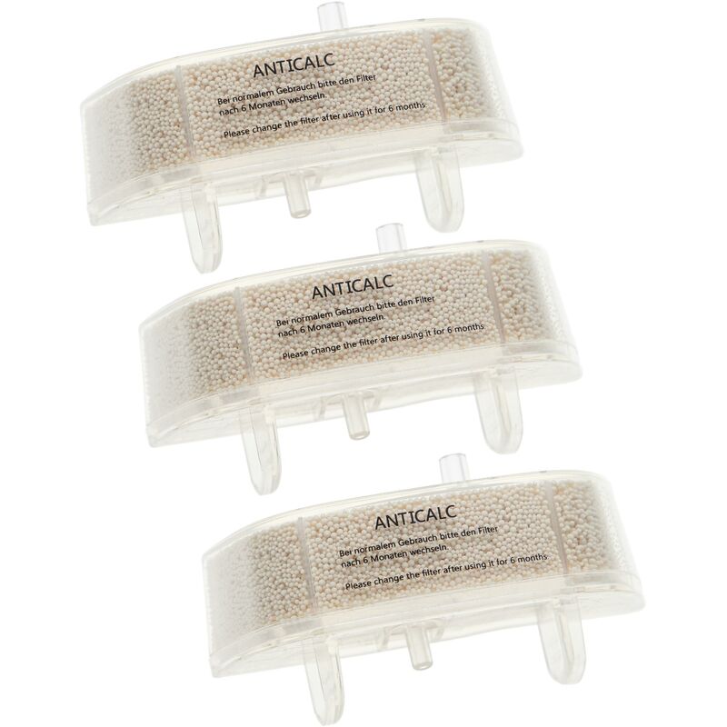 foto del prodotto 3x cartuccia anticalcare compatibile con rowenta steam power vp6557rh 4q0 pulitore a vapore vhbw
