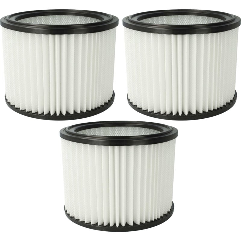 foto del prodotto 3x elemento filtrante compatibile con hitachi hikoki rp300ydlwa, rp300ydlwaz aspiratore secco umido vhbw