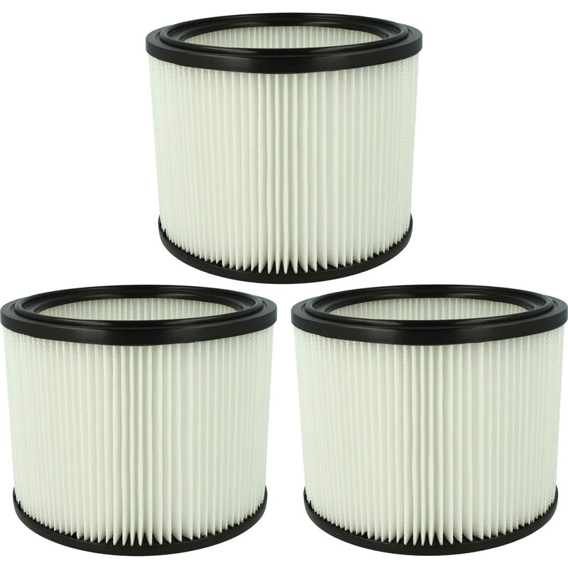 immagine 0 del prodotto 3x elemento filtrante compatibile con nilfisk st 20, st 25, st 35 e, turbo ssr, turbo xl aspiratore secco umido vhbw