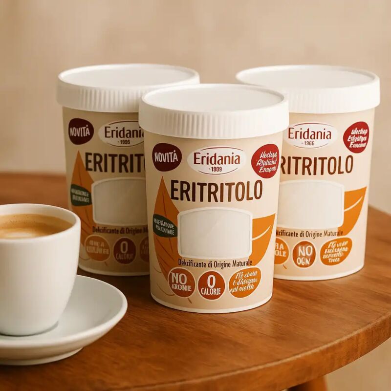 foto del prodotto 3x eridania eritritolo 270g naturale, senza calorie, vegan e gluten free