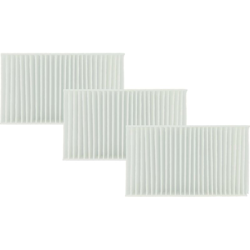 foto del prodotto 3x filtro antipolline compatibile con miele t 4804 c, t 4464 c, t 4465 c, t 4805 c asciugatrice vhbw