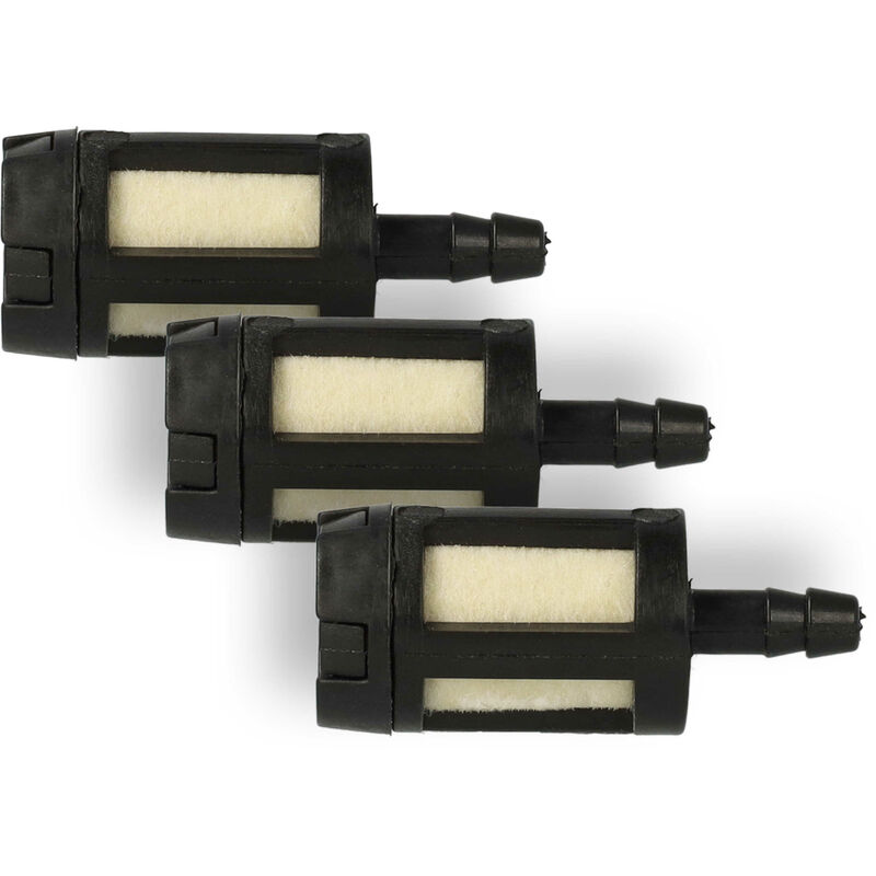foto del prodotto 3x filtro carburante sostituisce homelite 96639, 759003, ps00380, 49422 per dispositivo da giardinaggio come motosega, decespugliatore vhbw