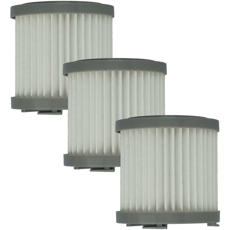 foto del prodotto 3x filtro compatibile con aeg tornado top5-21tg, top5-18iw, top5-14eb aspirapolvere - filtro hepa nero bianco - vhbw