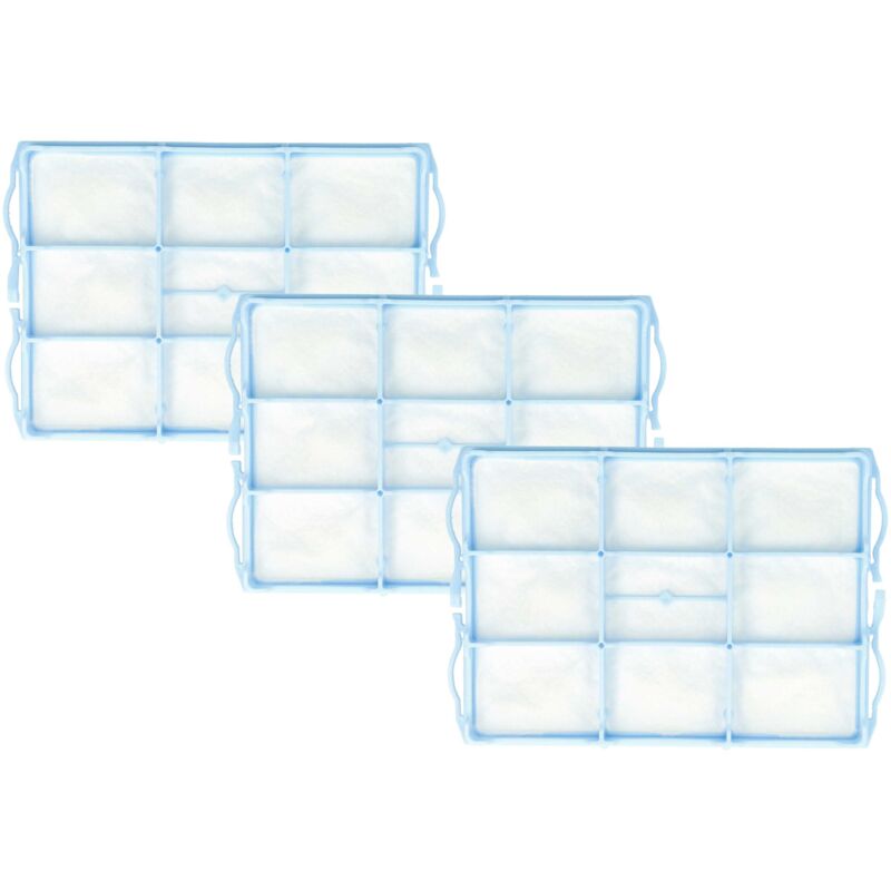 foto del prodotto 3x filtro compatibile con bosch bsa2882 09, bsa2893 05, bsa3000ru 09, bsa3022 09, bsa3025ru 09, bsa3081 09, bsa3010 06, bsa2893 02, bsa3010 05 - vhbw