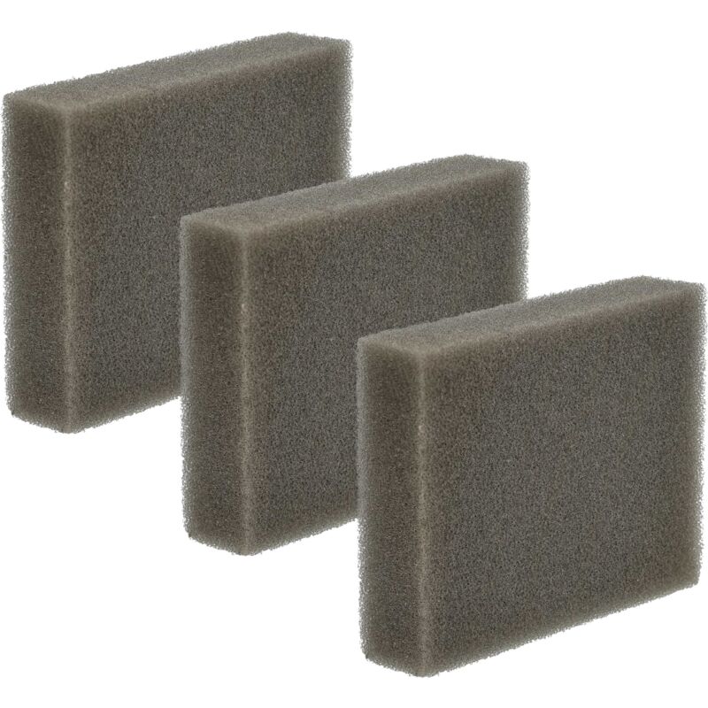 foto del prodotto 3x filtro compatibile con leifheit regulus aqua powervac aspirapolvere filtro in spugna vhbw