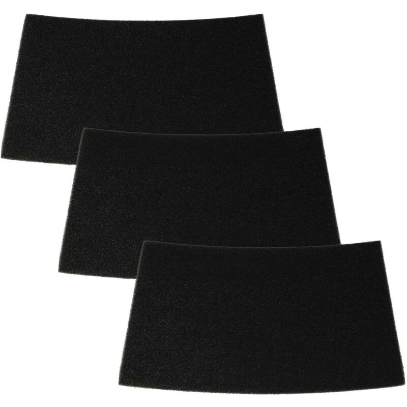 foto del prodotto 3x filtro compatibile con rowenta rb60, rb70, rb60a, bully, rb829, rb50, rb7991, rb720, rb820, rb800 aspirapolvere - filtro in spugna - vhbw