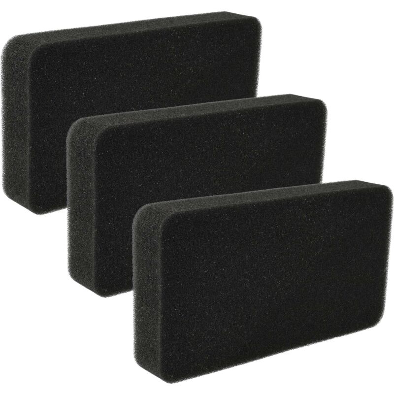 foto del prodotto 3x filtro compatibile con rowenta ro667311 410 - intensium upgrade, ro6673ea 410 - intensium upgrade aspirapolvere - filtro in spugna - vhbw