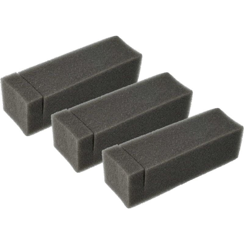 foto del prodotto 3x filtro compatibile con tecumseh bv173 tosaerba vhbw